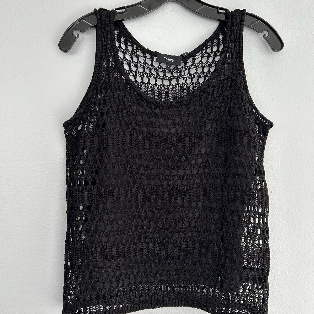THEORY Lace Tank Top